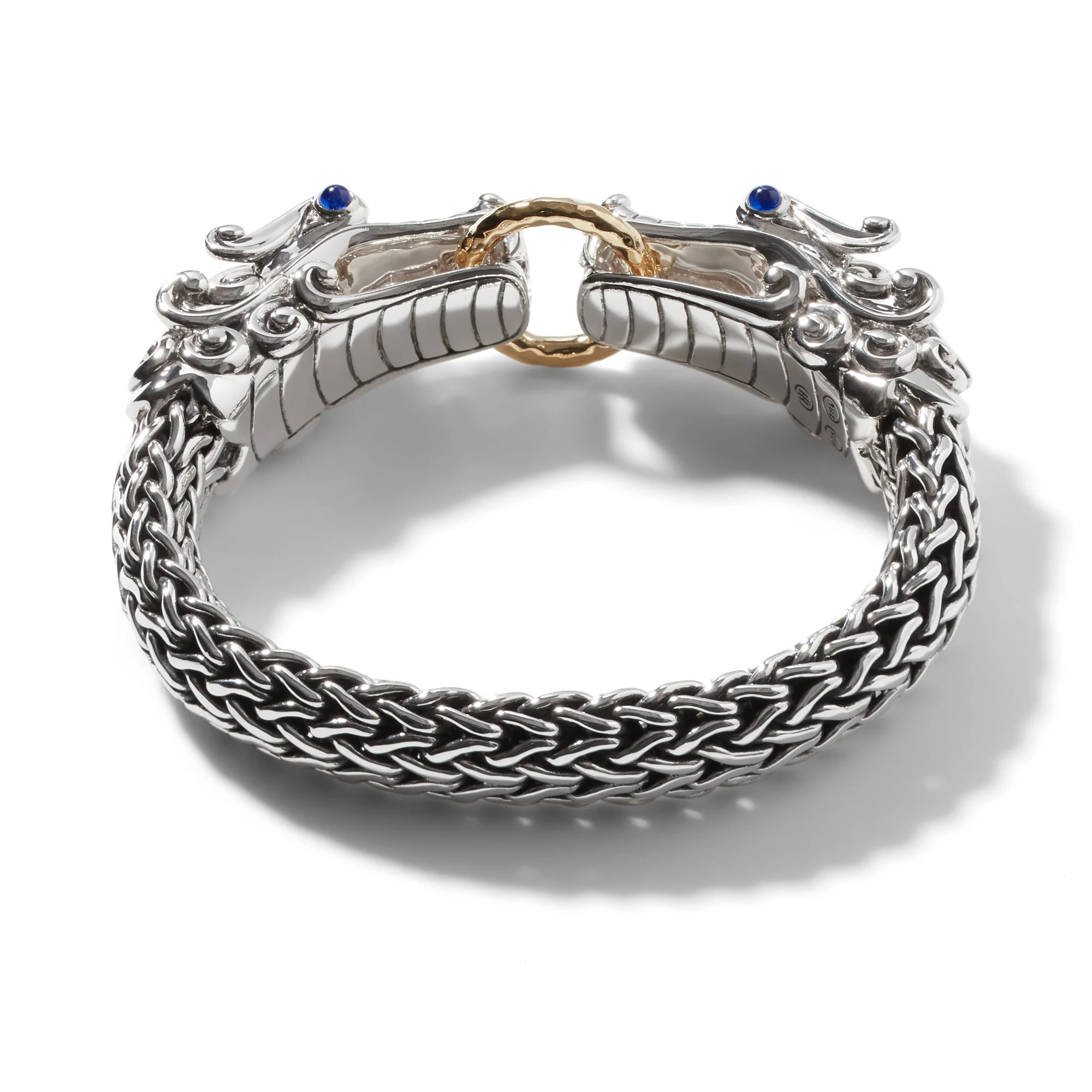 Naga Bracelet, Sterling Silver, Gold, 10.5MM|BZS60193BSP 9 Naga Bracelet, Sterling Silver, Gold, 10.5MM|BZS60193BSP