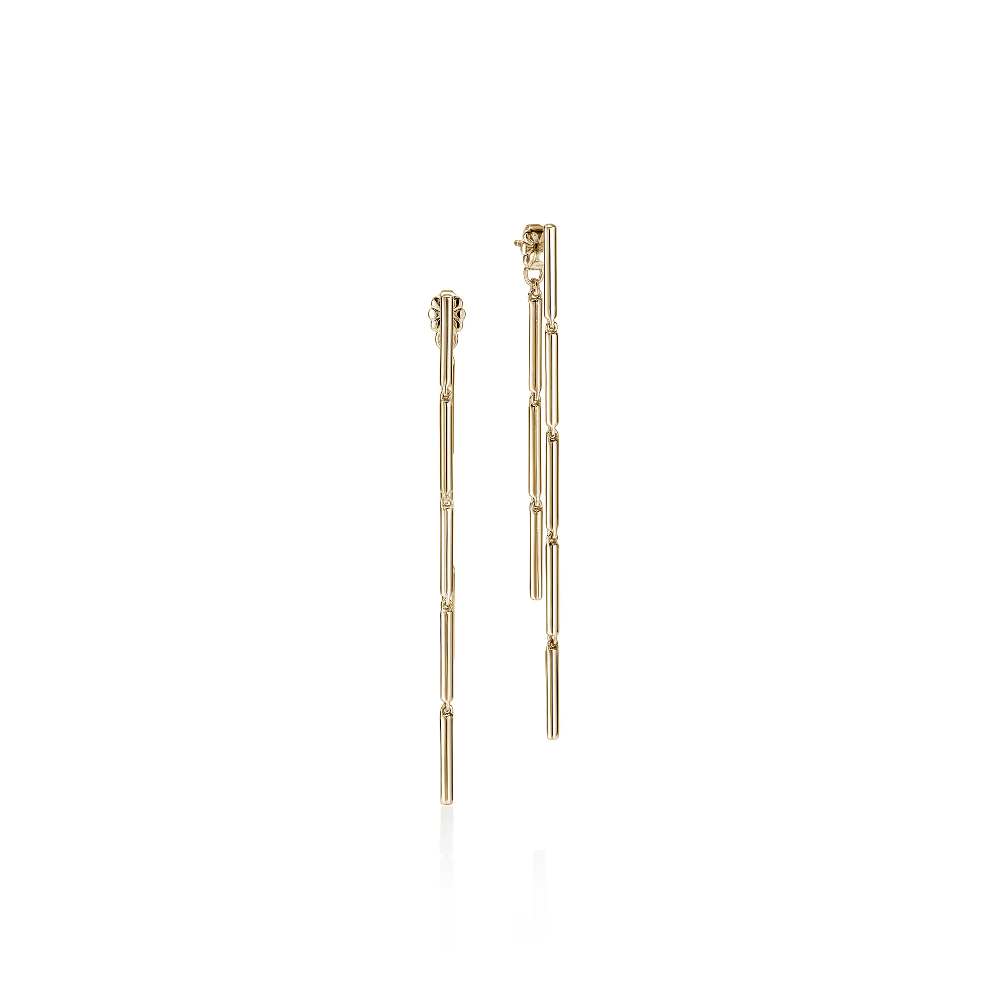 AC x JH Drop Earrings, Gold|EGG98915