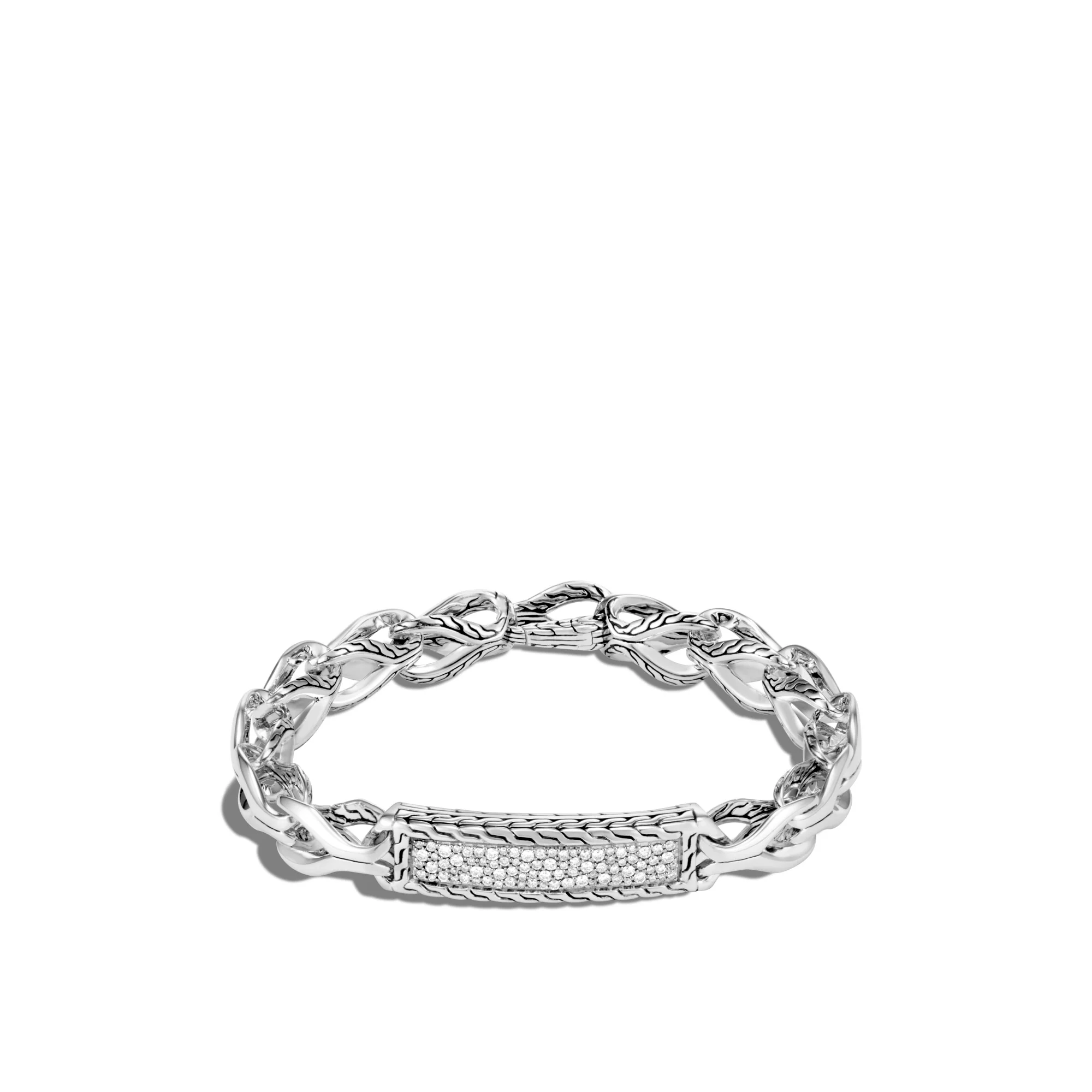 Asli Chain Pavé Station Bracelet|BMP904502DI
